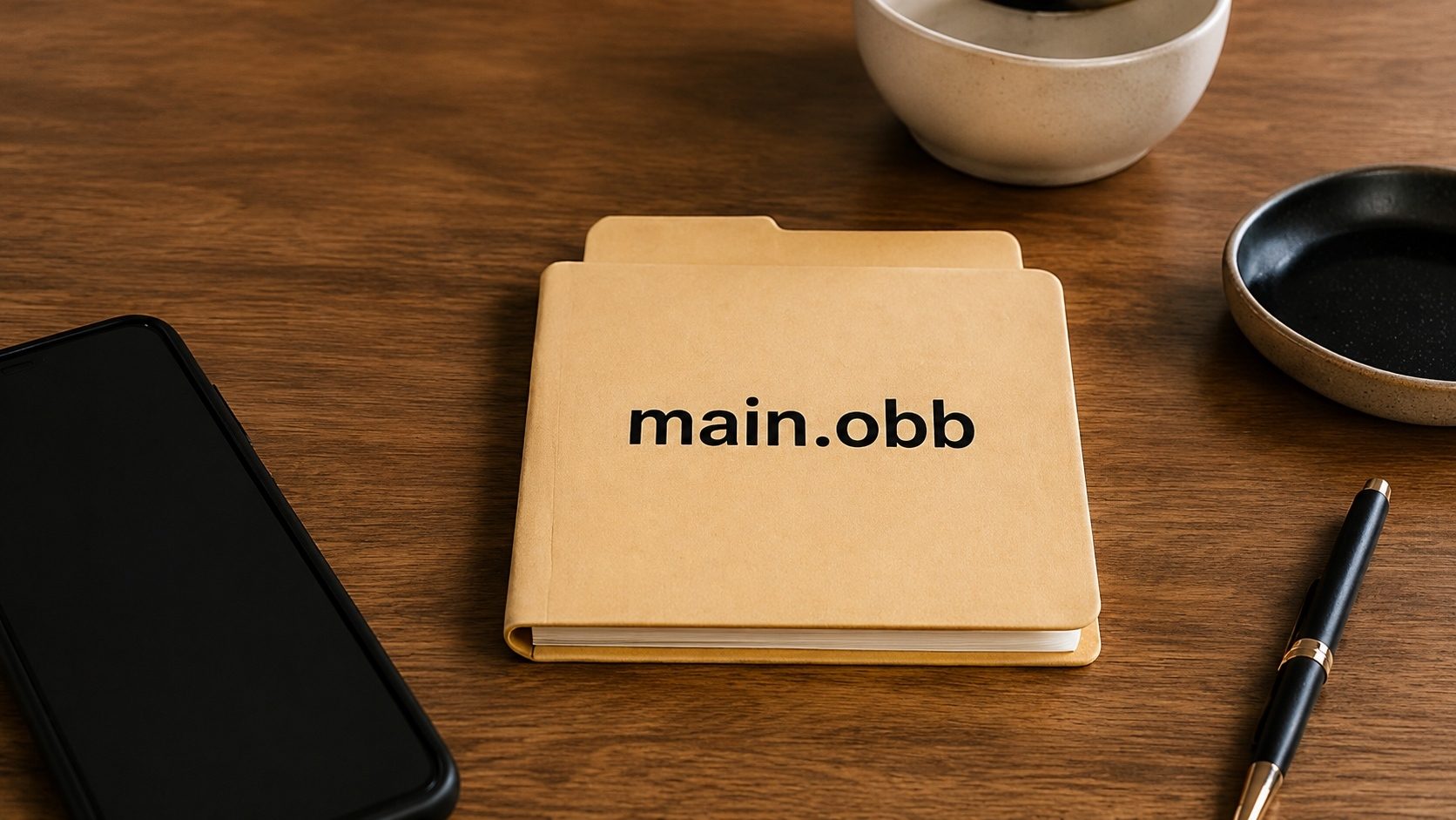 A smartphone with a game beside an OBB data box and an APK card